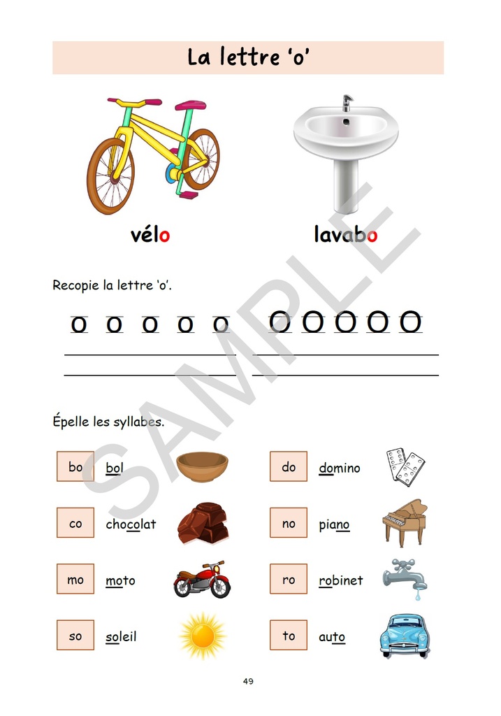 Little Minds French Preprimary Workbook