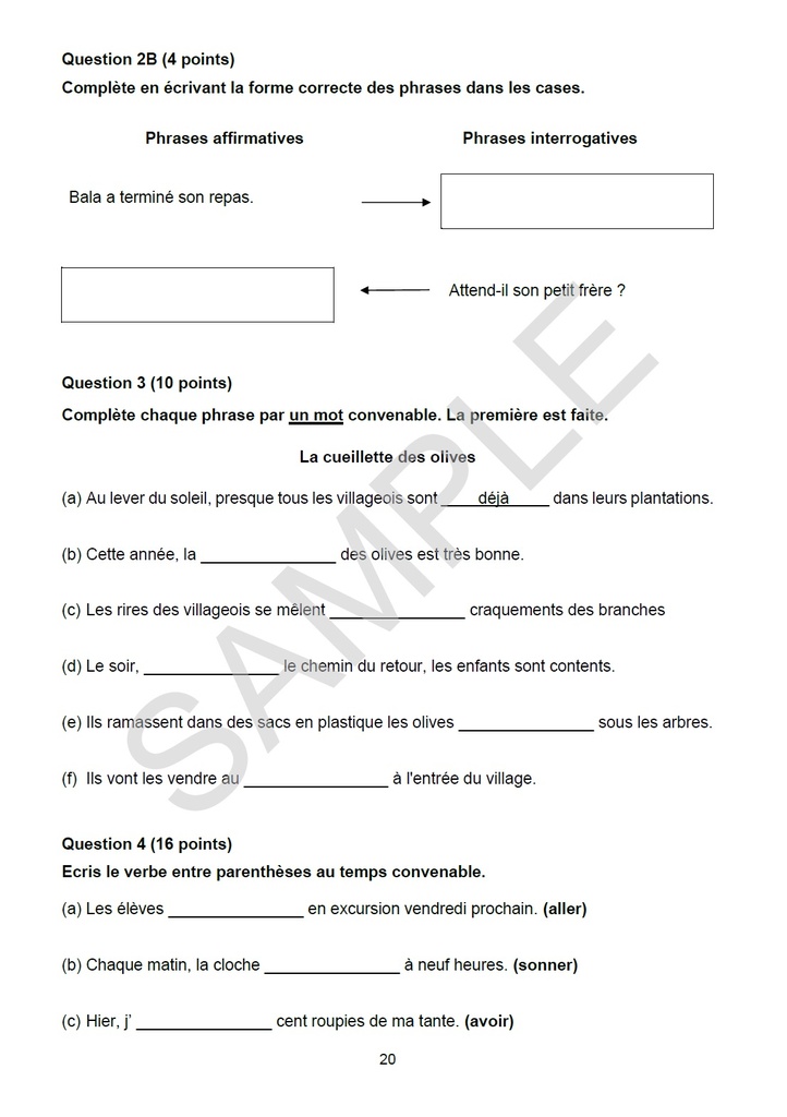 Set to Success Grade 5 - Math Eng & Fr