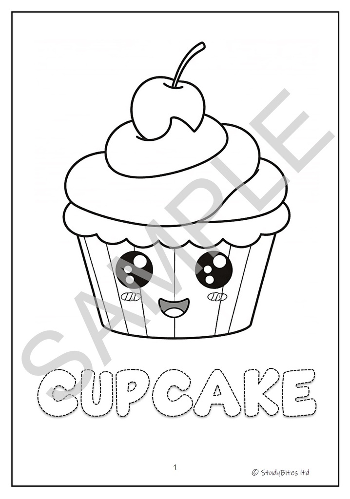 Kawaii Coloring Pack