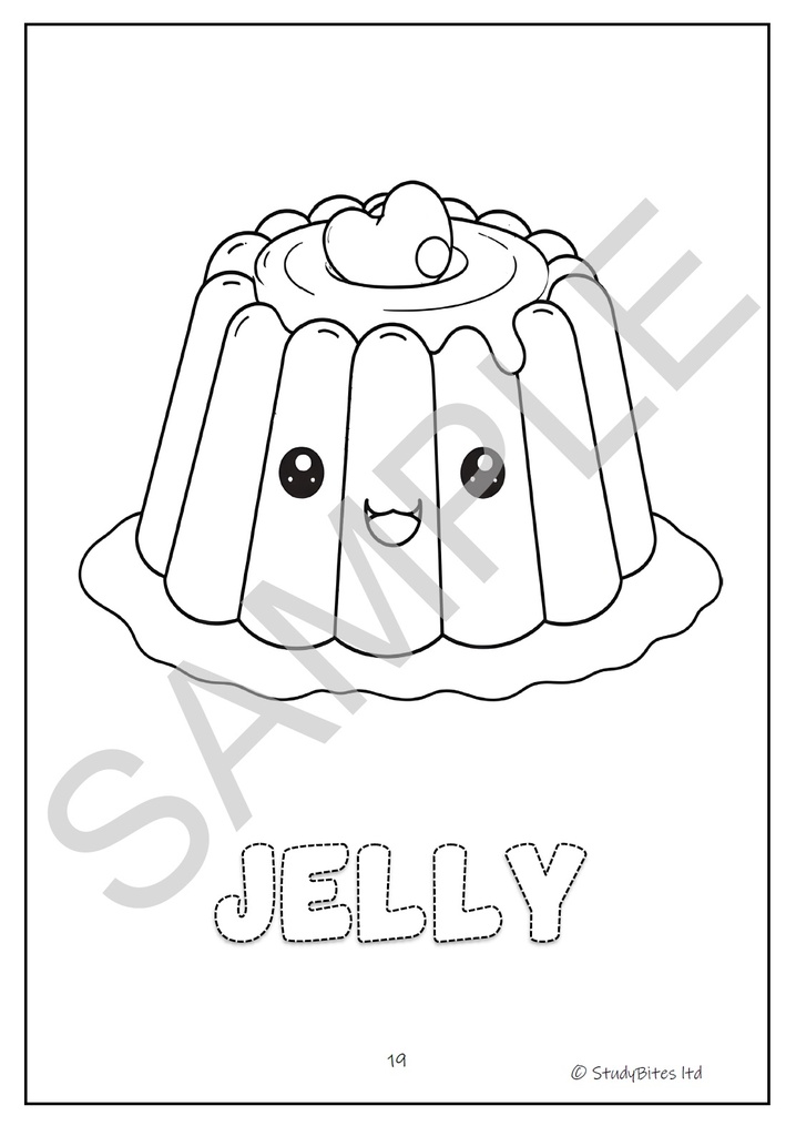 Kawaii Coloring Pack