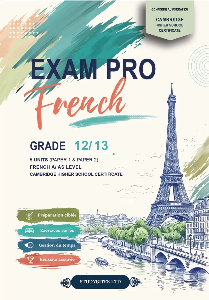 Exam Pro French Grade 12/13