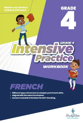 Grade 4 Intensive Practice Workbook French